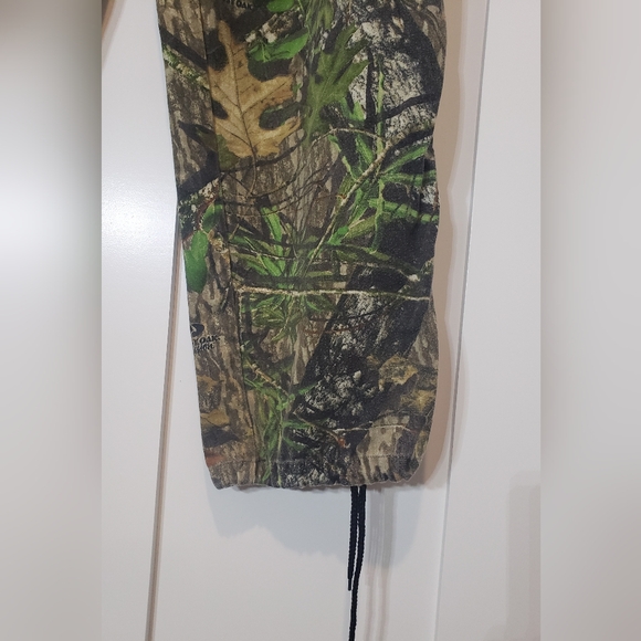 Fieldstaff Mossy Oak Obsession Camo Hunting Pants Adjustable Side Tabs Sz 40X31 - Picture 9 of 16